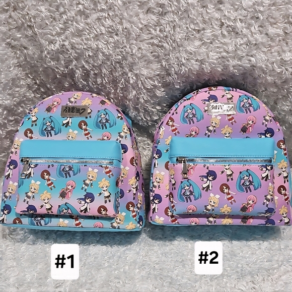 NWT Hatsune Miku Ombre Vocaloids Mini Backpack - Picture 13 of 13